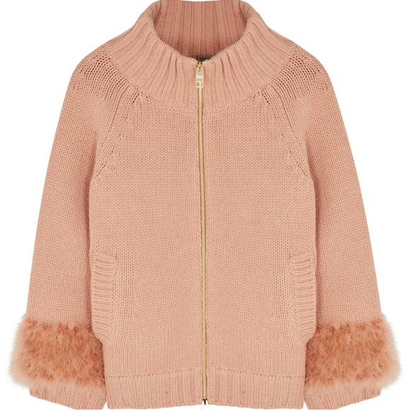 HERNO Strina Pink Embellished Alpaca-Blend Jacket - Picture 4 of 16